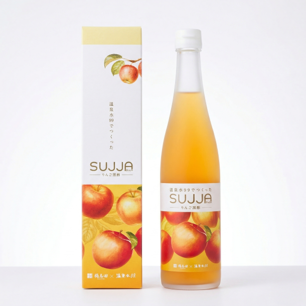SUJJA りんご黒酢1本